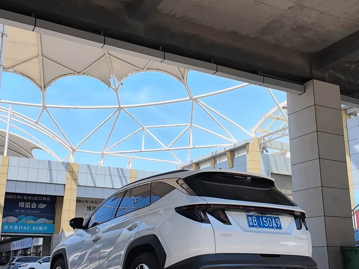 2024 Hyundai Tucson White, 9,000 km, China export – photo 6