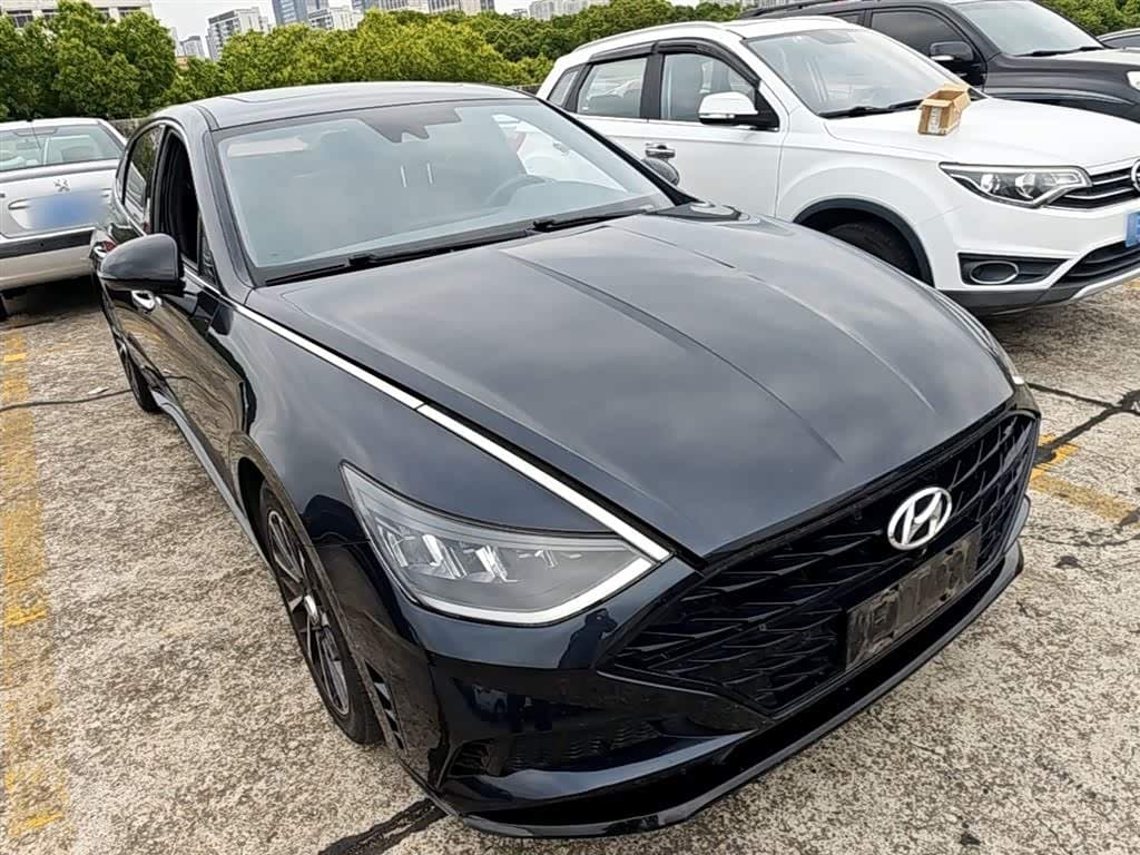 2020 Hyundai Sonata Blue, 67,500 km, China export – photo 4