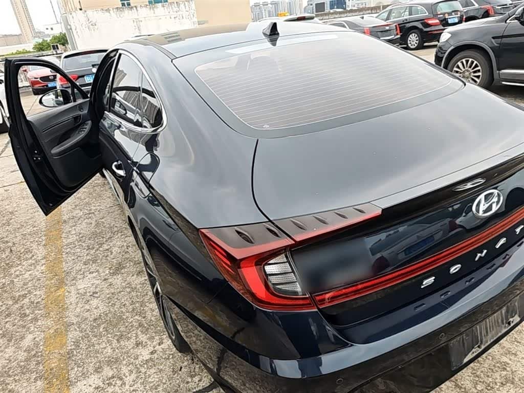 2020 Hyundai Sonata Blue, 67,500 km, China export – photo 5