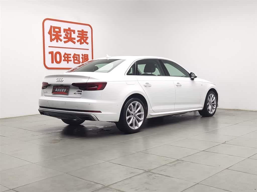 2018 Audi A4L White, 169,900 km, China export – photo 2