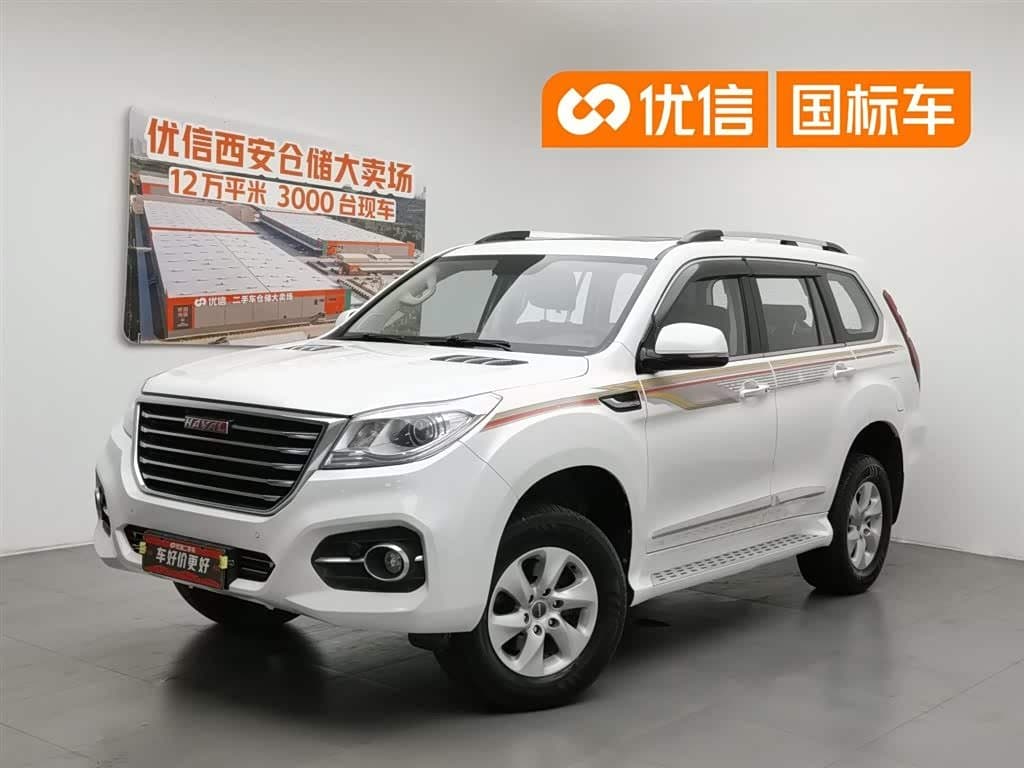 - Haval H9 White, 97,200 km, China export – photo 1