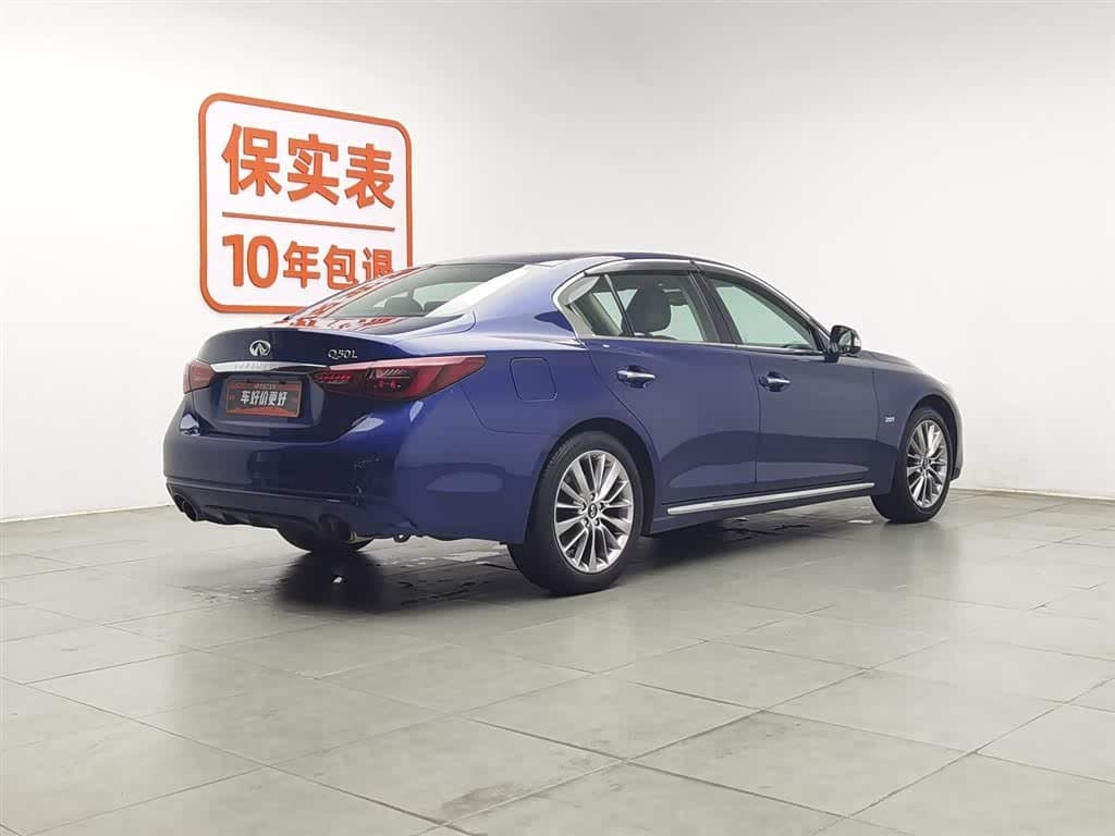 2018 Infiniti Q50L Blue, 81,400 km, China export – photo 2