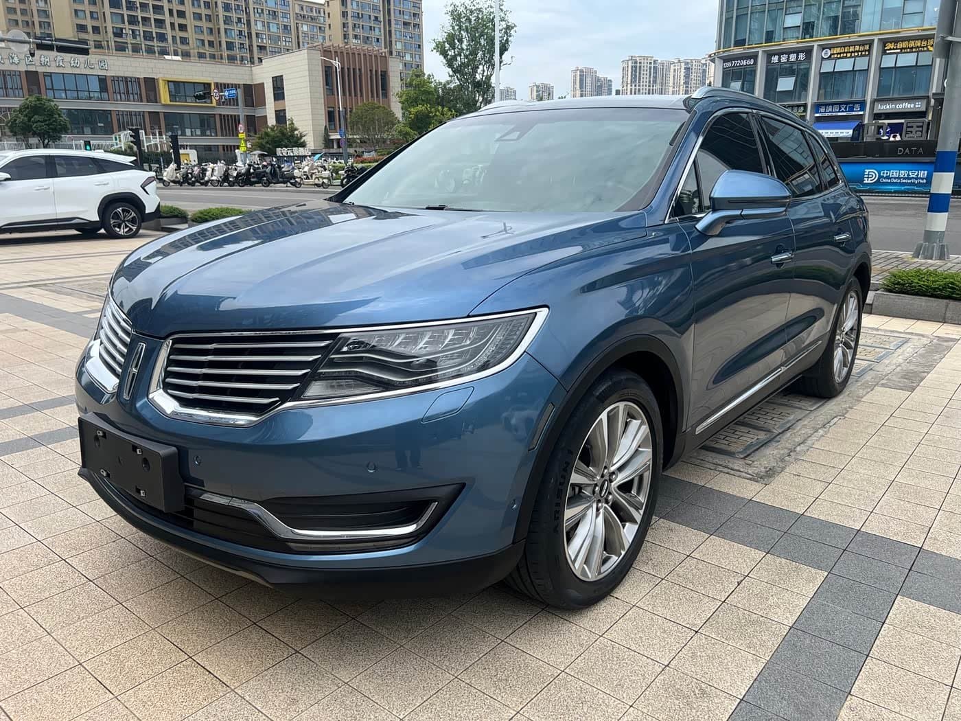2018 Lincoln MKX Blue, 100,000 km, China export – photo 1