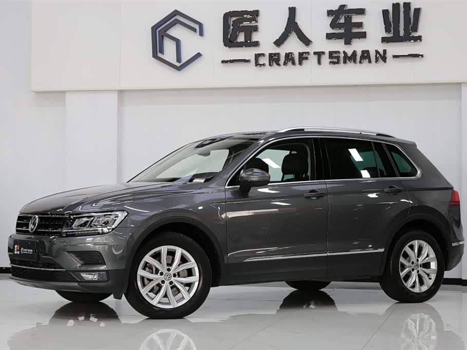 2017 Volkswagen Tiguan 银灰色, 48,000 km, China export – photo 3