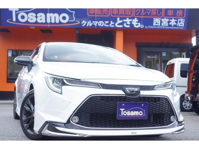 2021 TOYOTA COROLLA PEARL WHITE, 60,651 km, China export – photo 1