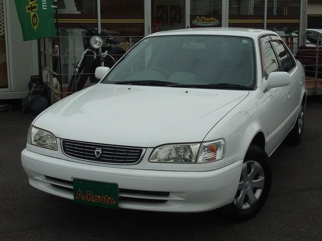 1999 TOYOTA COROLLA WHITE, 66,743 km, China export – photo 6