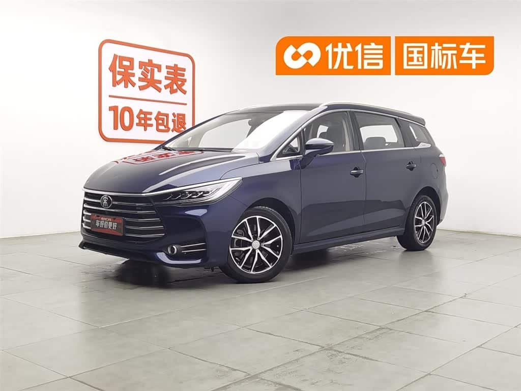 2017 BYD Song MAX Blue, 61,700 km, China export – photo 1