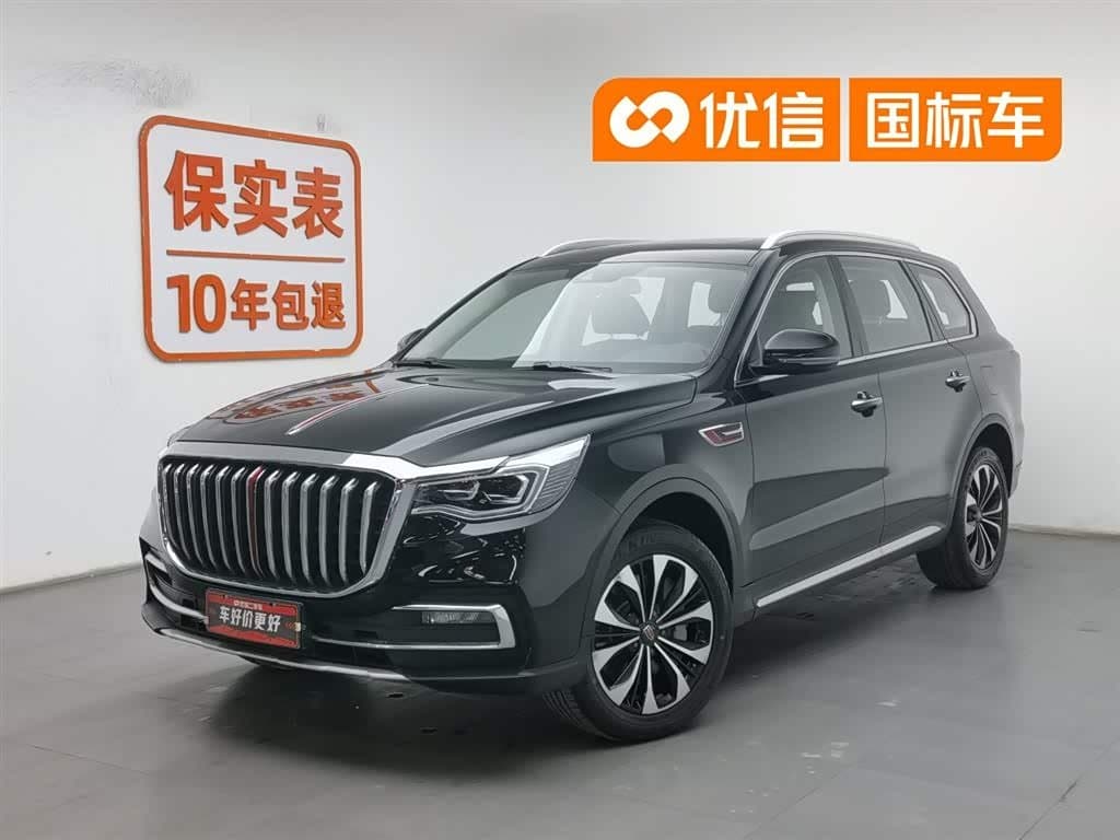2021 Hongqi HS7 Black, 76,300 km, China export – photo 1