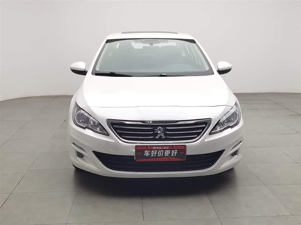 2016 Peugeot 408 White, 76,000 km, China export – photo 3