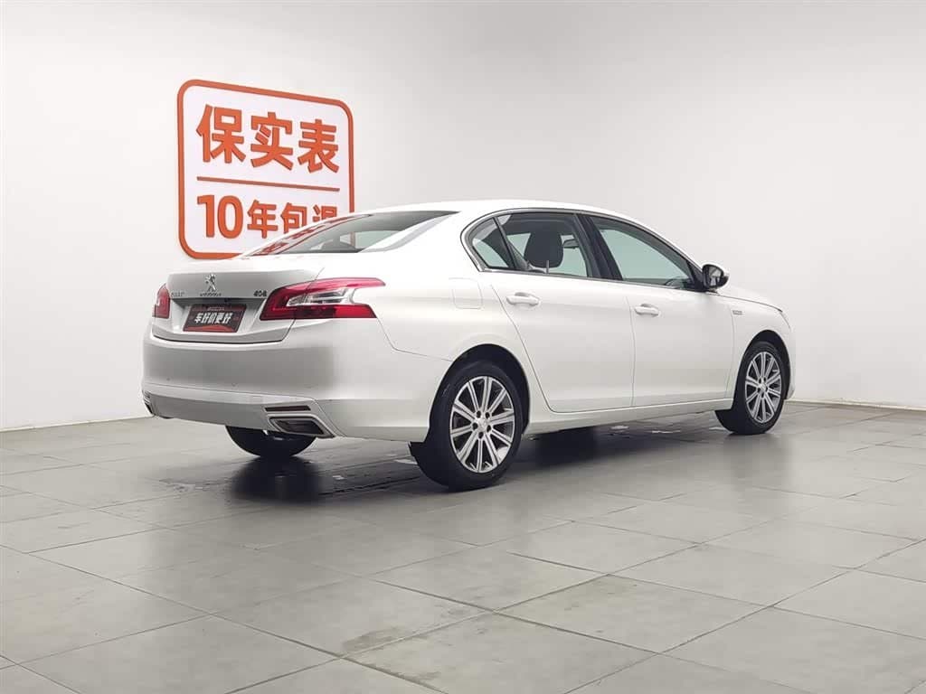 2016 Peugeot 408 White, 76,000 km, China export – photo 2
