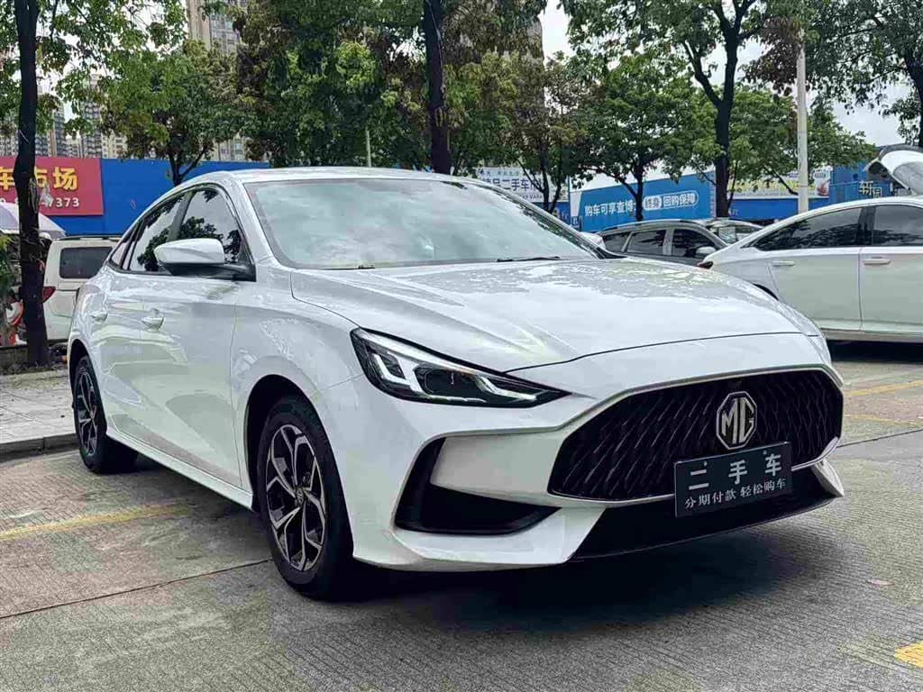 2021 MG MG5 White, 20,000 km, China export – photo 3