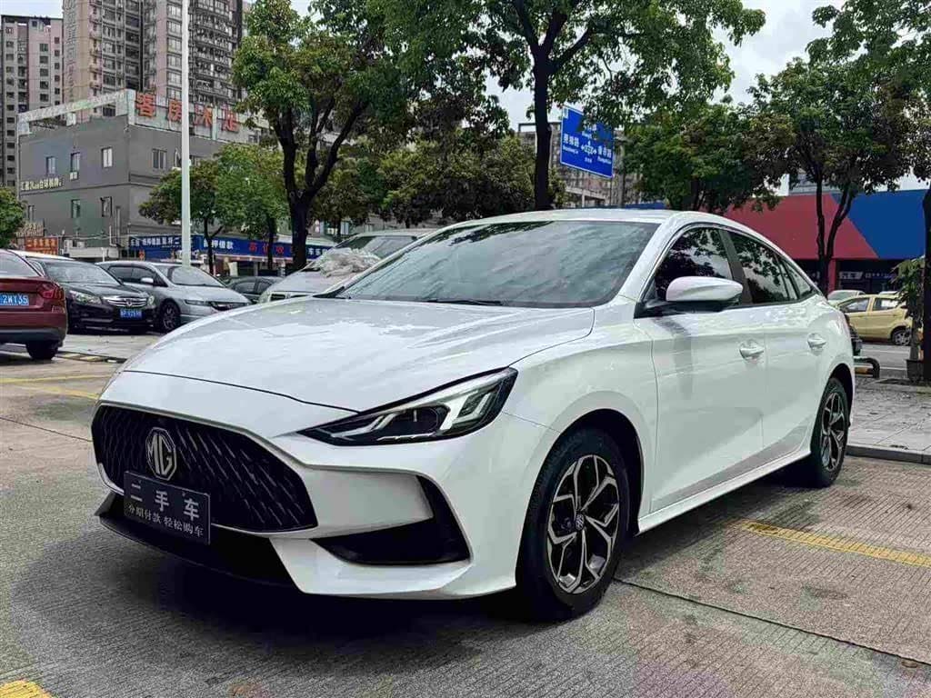 2021 MG MG5 White, 20,000 km, China export – photo 1