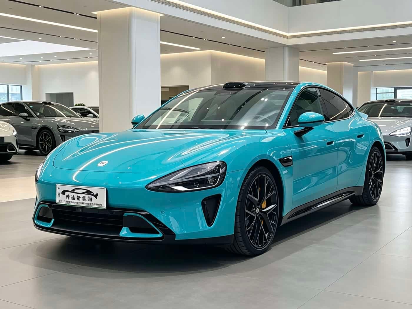 2024 Xiaomi Auto Xiaomi SU7 Blue, 18,800 km, China export – photo 1