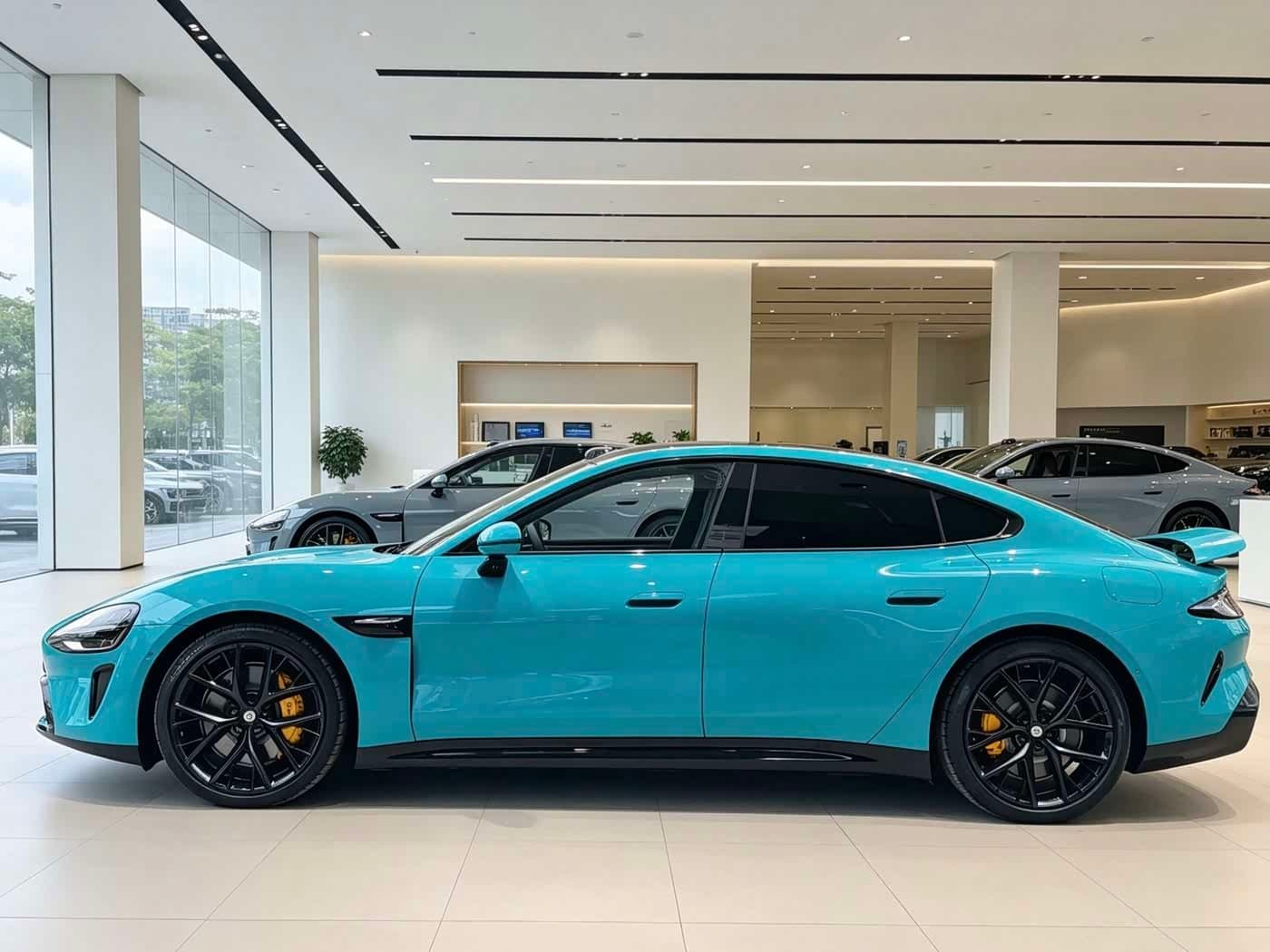 2024 Xiaomi Auto Xiaomi SU7 Blue, 18,800 km, China export – photo 4