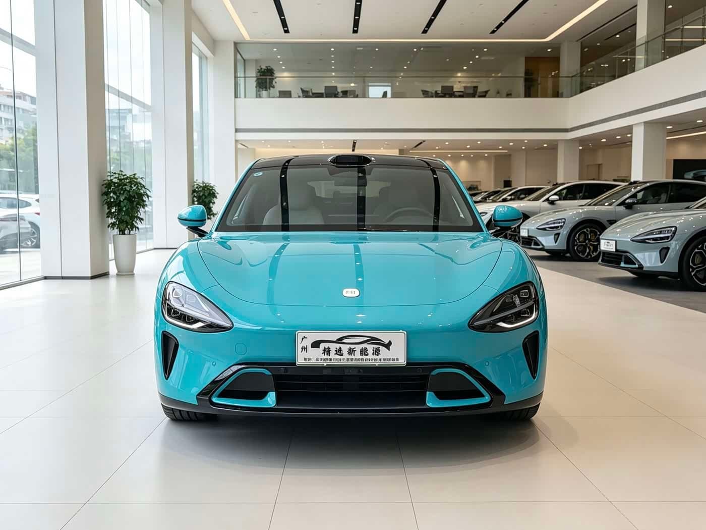 2024 Xiaomi Auto Xiaomi SU7 Blue, 18,800 km, China export – photo 3