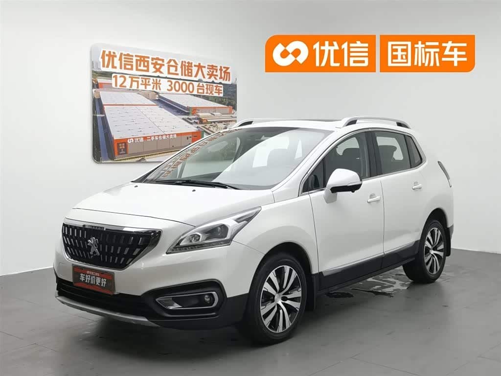 2016 Peugeot 3008 White, 68,800 km, China export – photo 1
