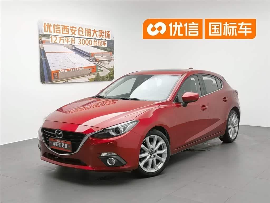 2015 Mazda Mazda3 Axela Red, 61,100 km, China export – photo 1