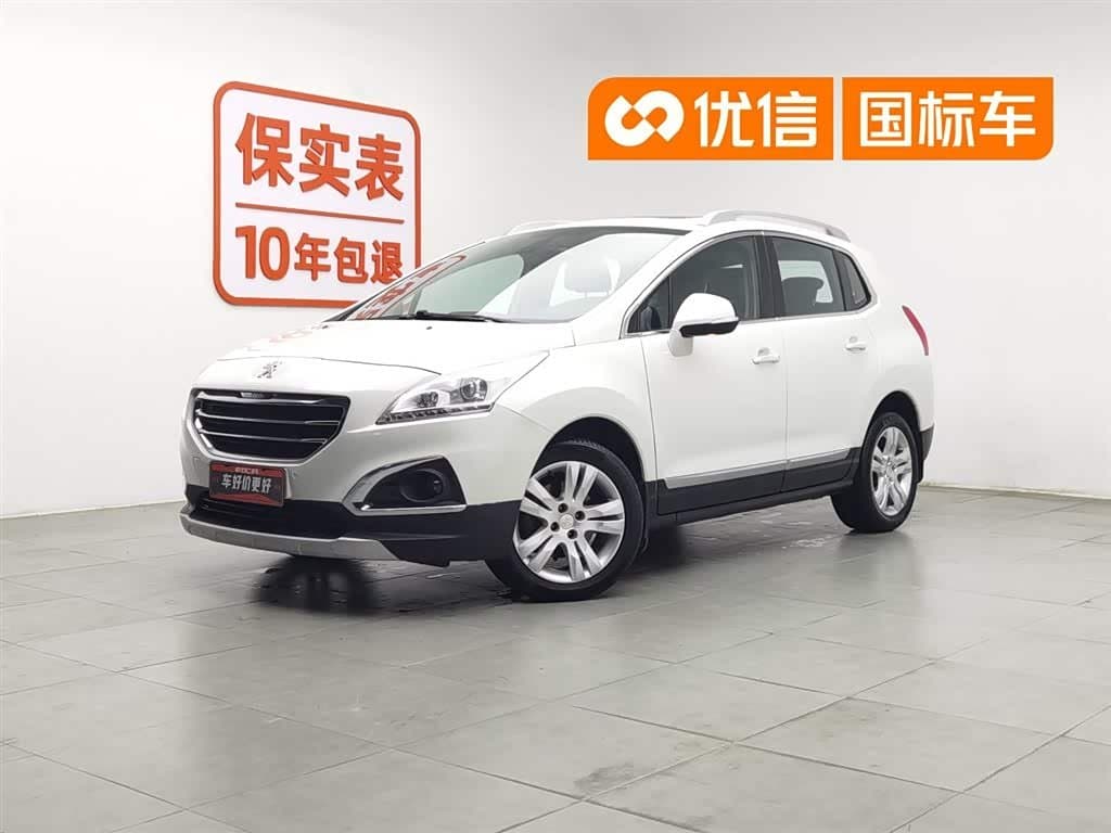 2014 Peugeot 3008 White, 92,100 km, China export – photo 1