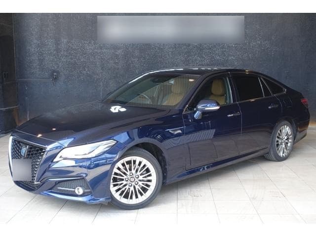 2020 Toyota CROWN HYBRID NAVY, 23,948 km, Japan export – photo 2