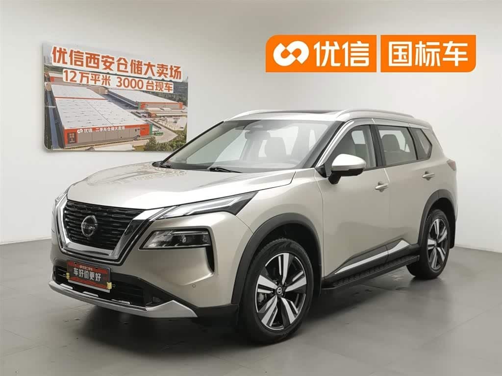 2021 Nissan X-Trail 银灰色, 68,400 km, China export – photo 1