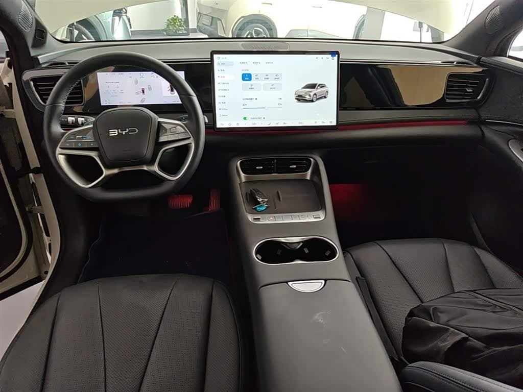 2025 BYD Sealion 06 New Energy White, 9,000 km, China export – photo 10