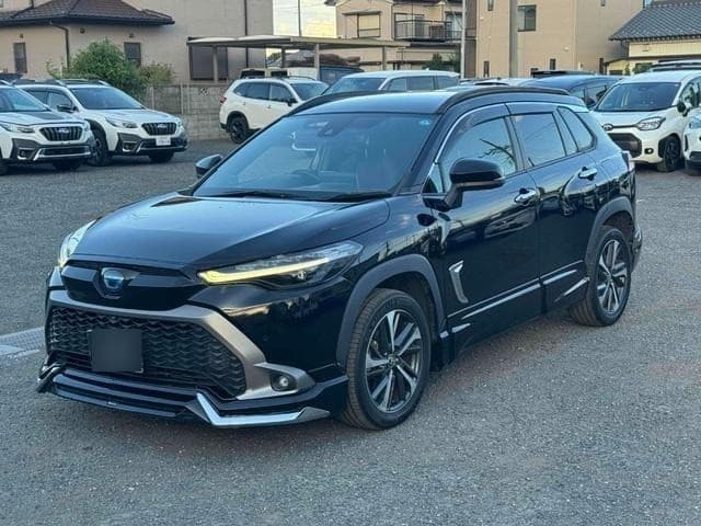 2023 Toyota COROLLA CROSS Black, 67,200 km, Japan export – photo 8