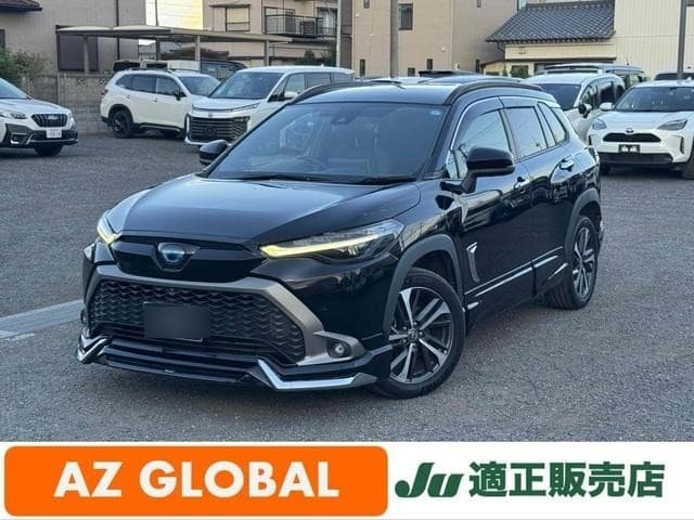 2023 Toyota COROLLA CROSS Black, 67,200 km, Japan export – photo 1