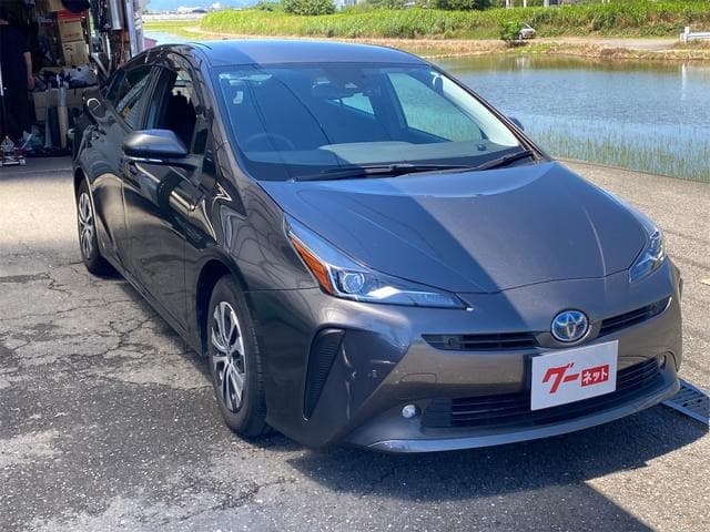 2021 Toyota PRIUS Gray, 90,559 km, Japan export – photo 5
