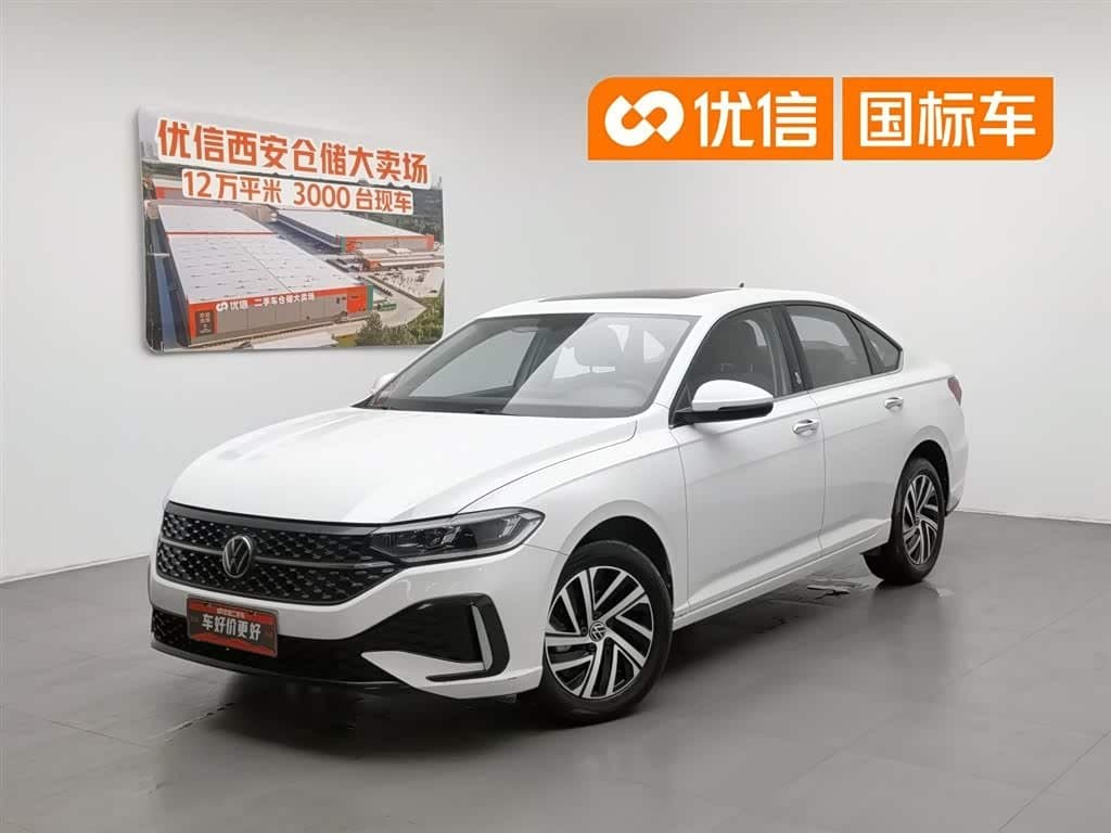 2023 Volkswagen Lavida White, 18,700 km, China export – photo 1
