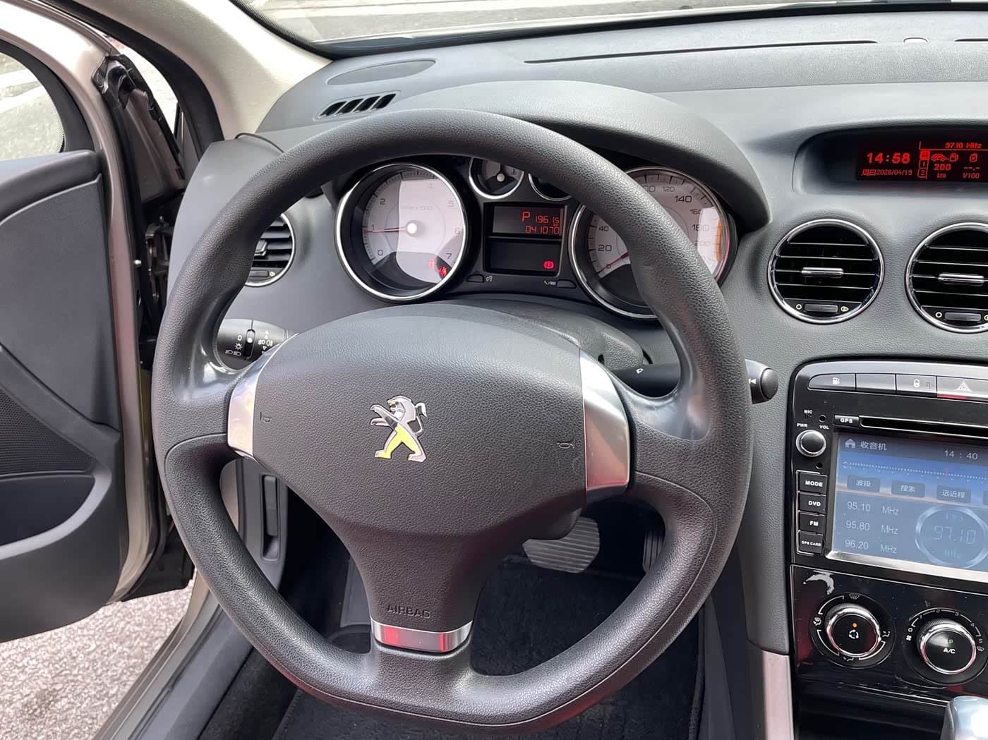2012 Peugeot 408 Champagne, 41,000 km, China export – photo 7