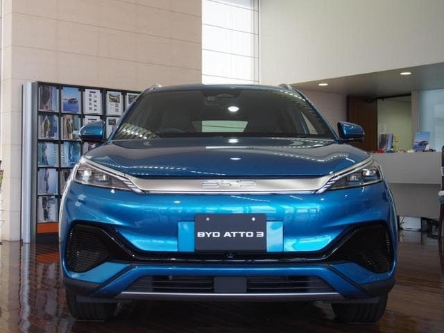 2023 BYD ATTO 3 BLUE M, 30 km, Japan export – photo 14