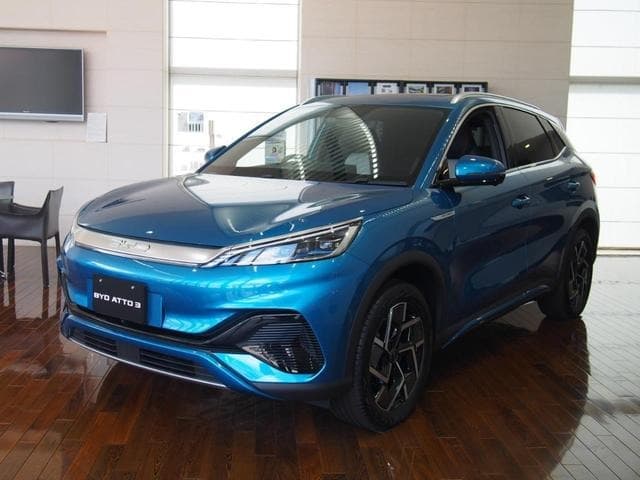 2023 BYD ATTO 3 BLUE M, 30 km, Japan export – photo 16