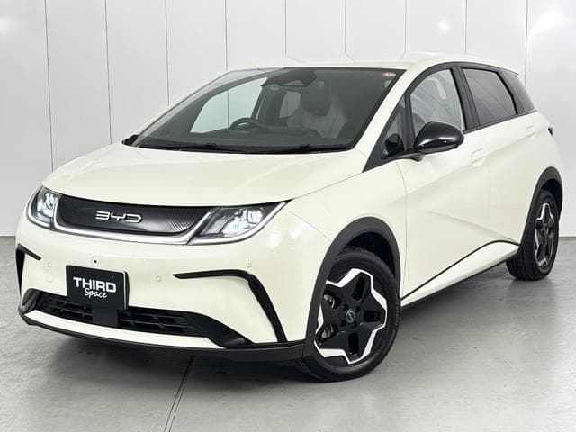 2025 BYD DOLPHIN White, 59 km, Japan export – photo 1
