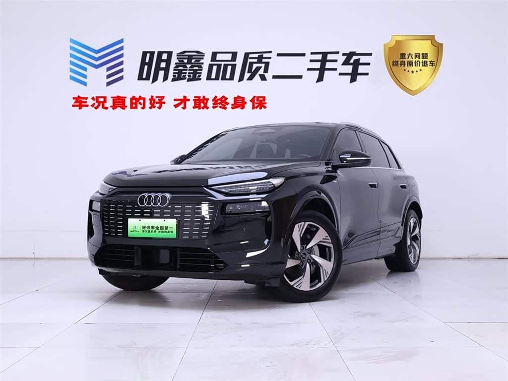 2025 Audi Q6L e-tron Black, 17,600 km, China export – photo 1