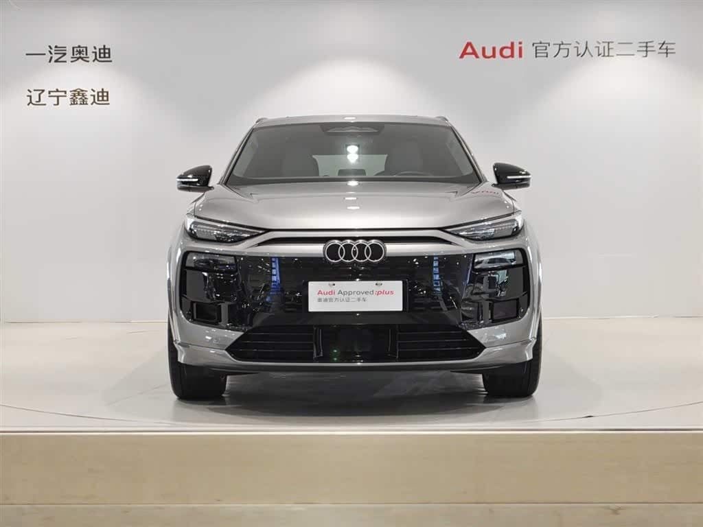 2025 Audi Q6L e-tron 银灰色, 14,300 km, China export – photo 2