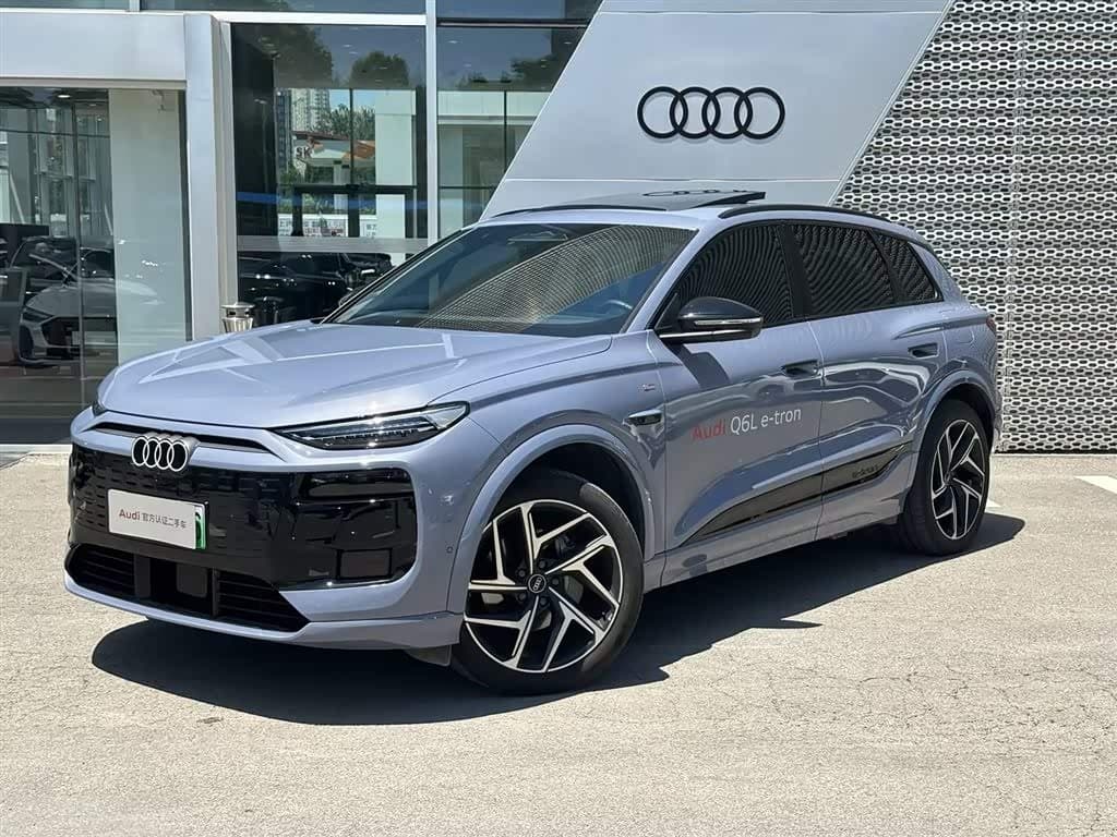 2025 Audi Q6L e-tron 银灰色, 11,200 km, China export – photo 1