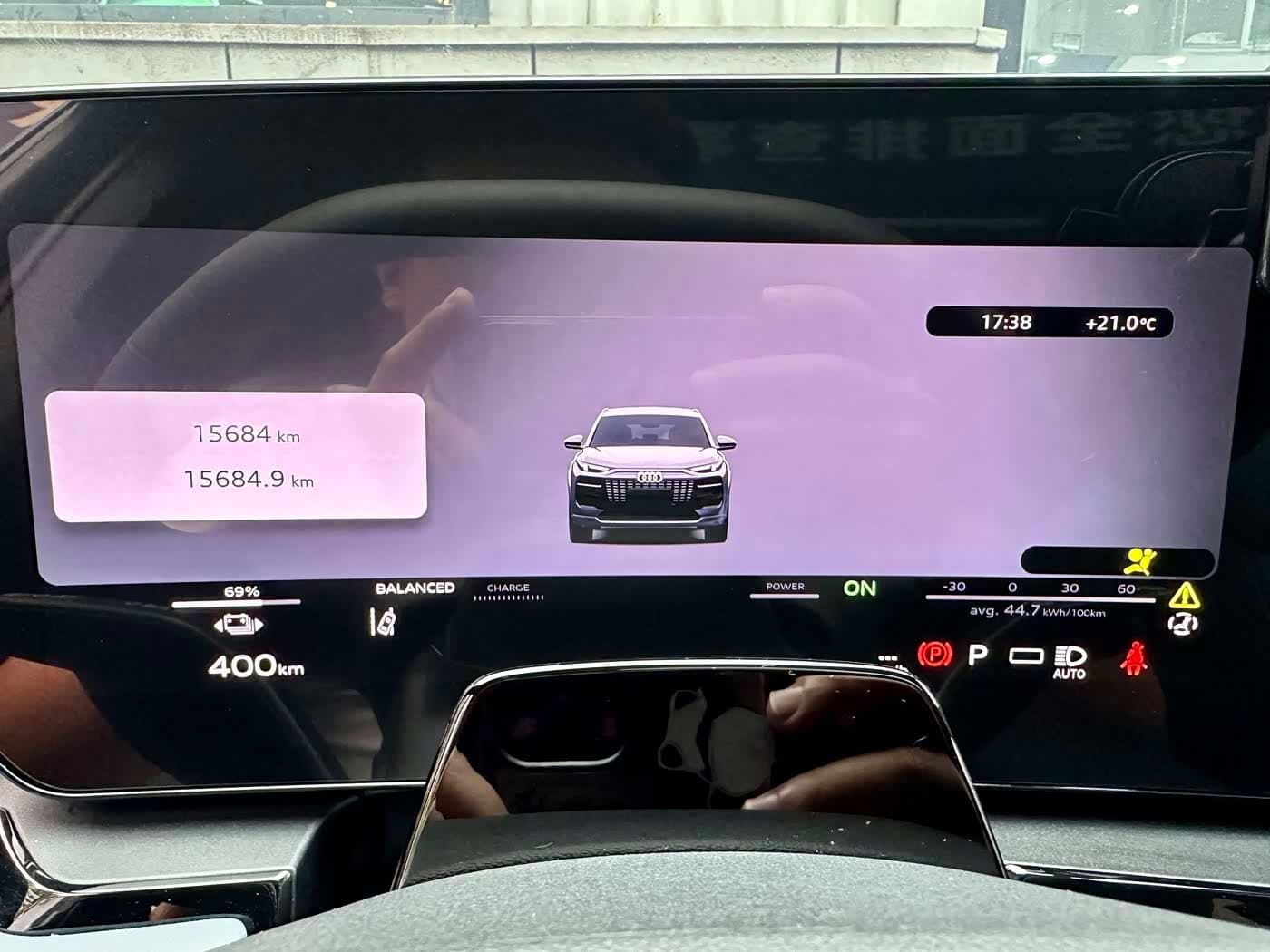 2025 Audi Q6L e-tron Blue, 15,000 km, China export – photo 16