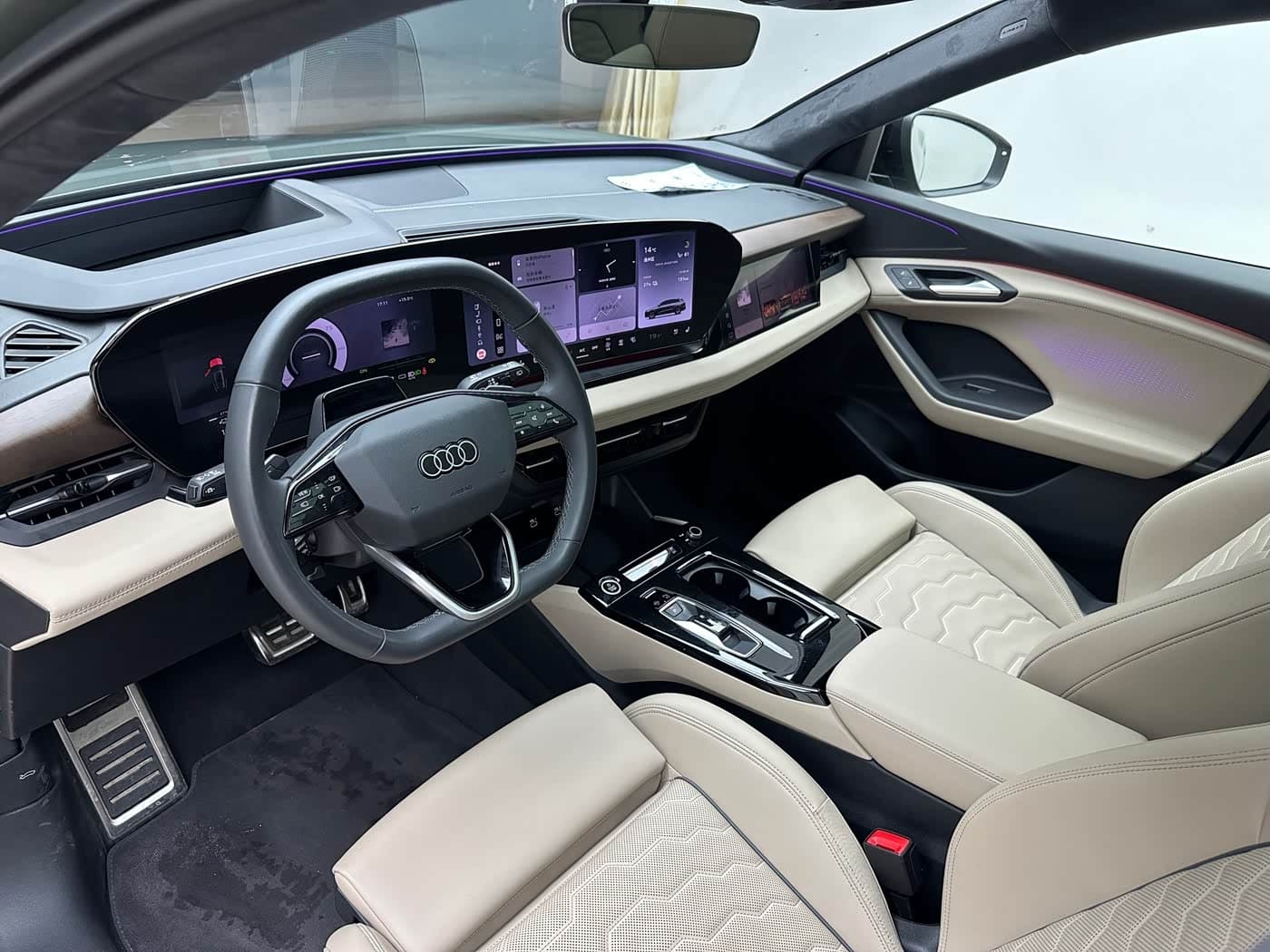 2025 Audi Q6L e-tron Green, 8,000 km, China export – photo 13