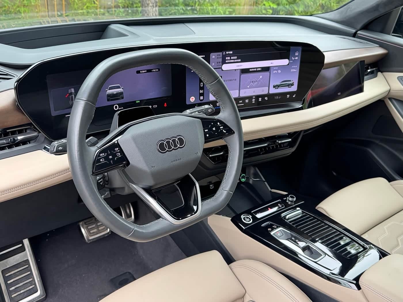 2025 Audi Q6L e-tron Green, 7,000 km, China export – photo 5