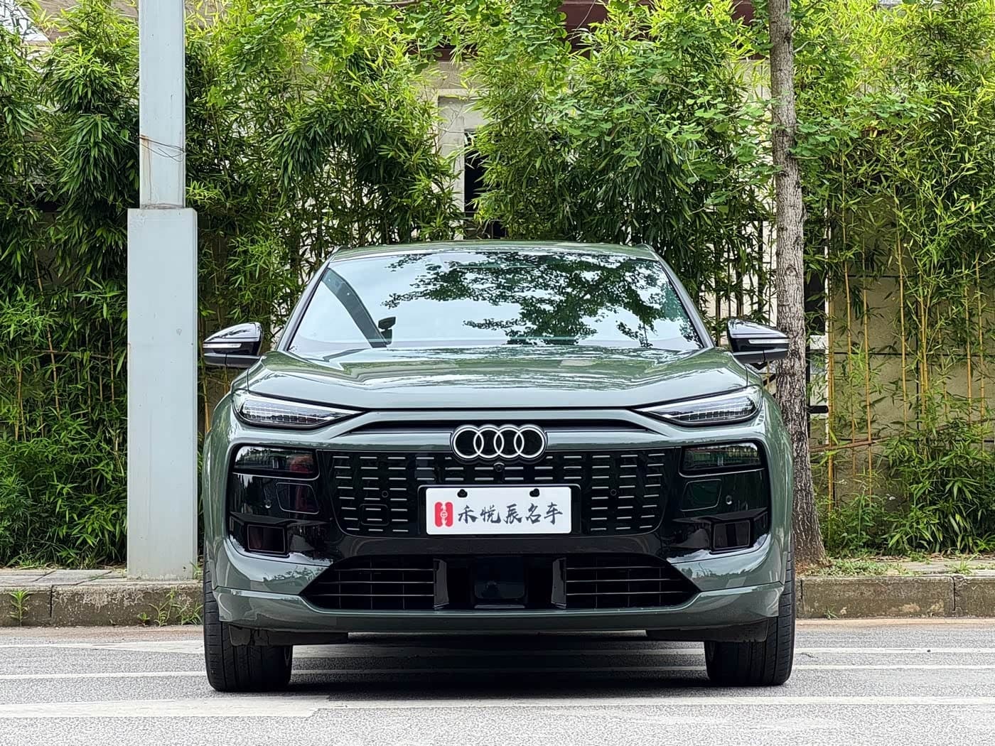 2025 Audi Q6L e-tron Green, 7,000 km, China export – photo 2