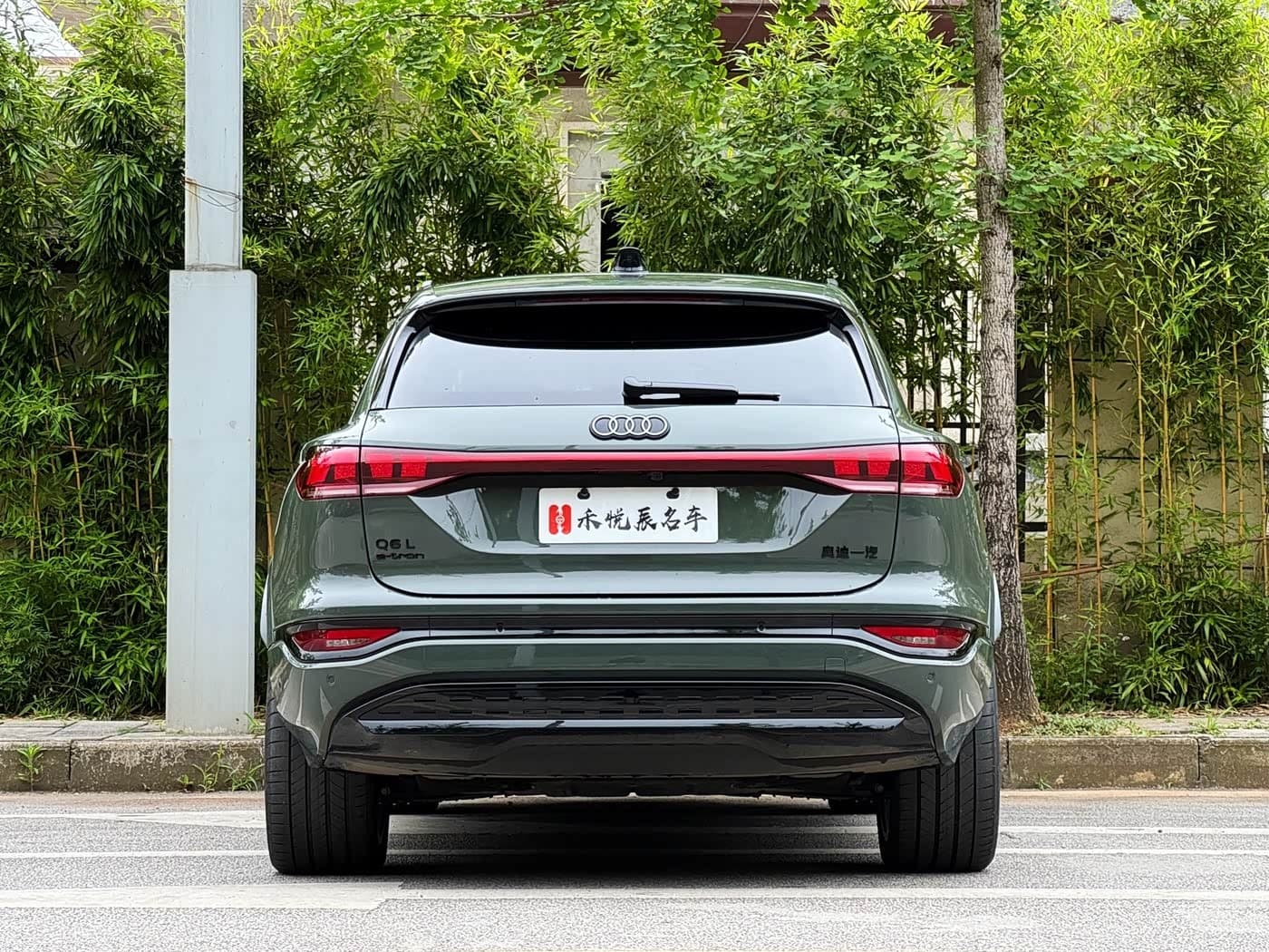 2025 Audi Q6L e-tron Green, 7,000 km, China export – photo 13