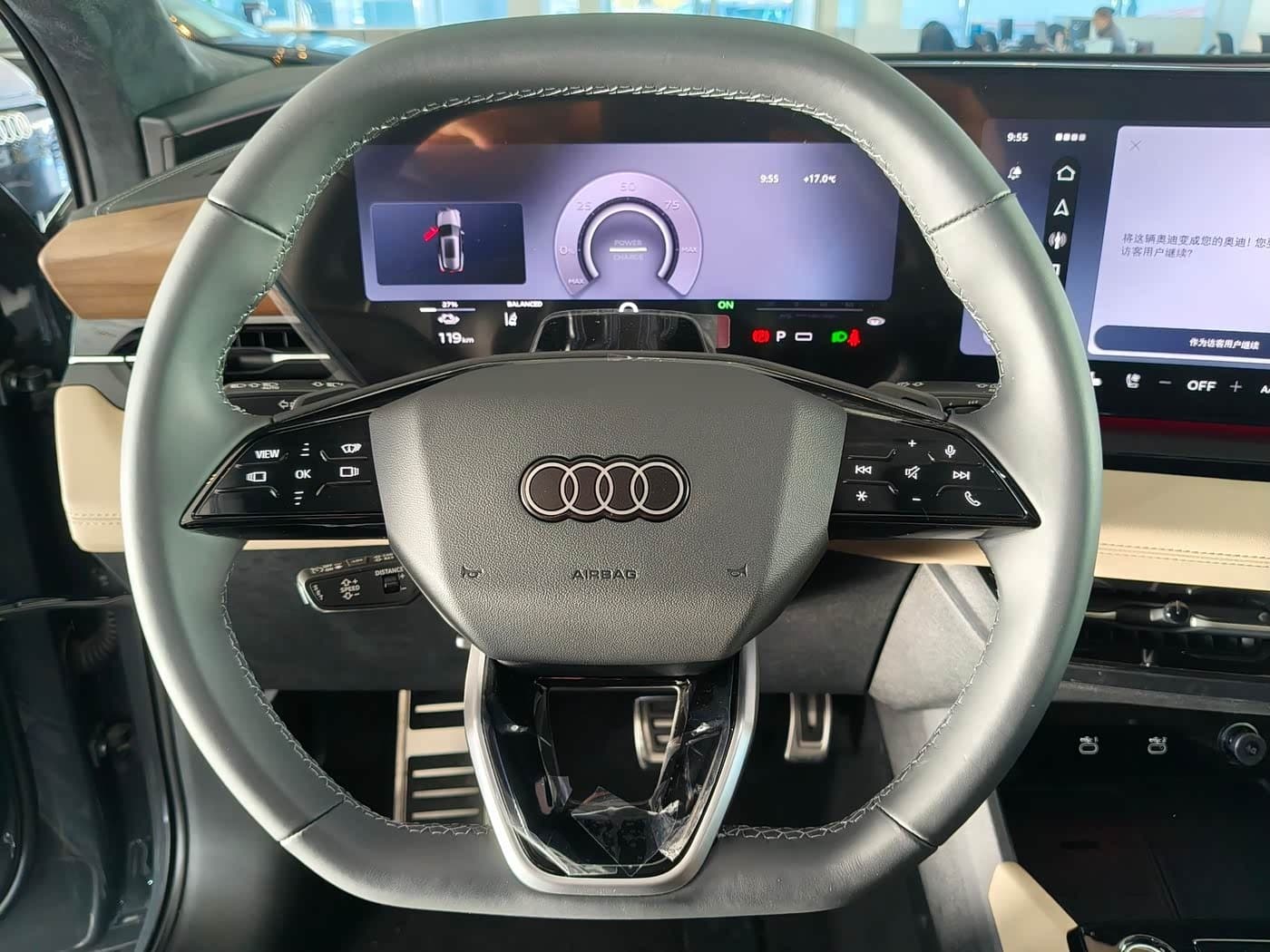 2025 Audi Q6L e-tron 银灰色, 30 km, China export – photo 12