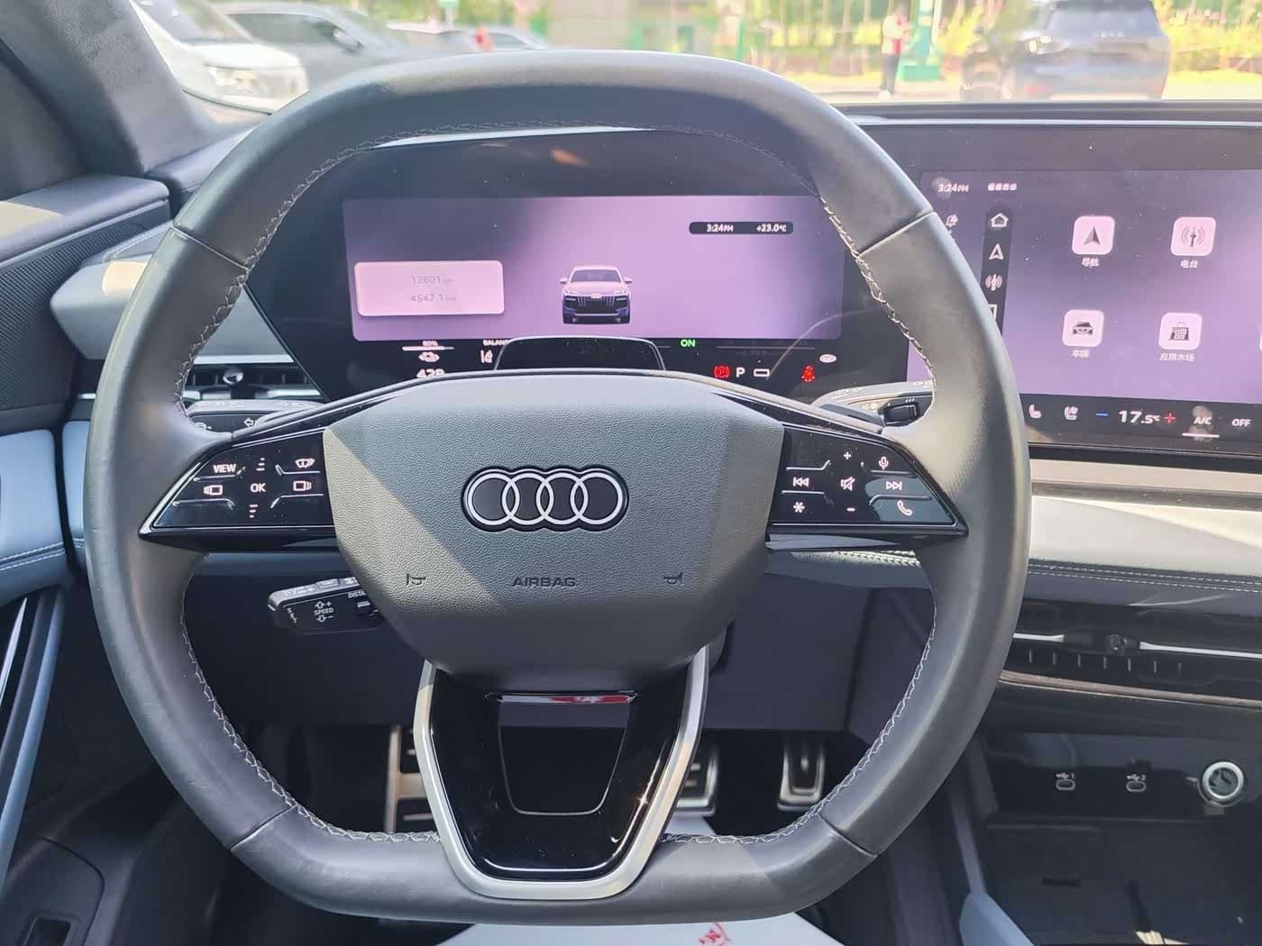 2025 Audi Q6L e-tron Blue, 12,000 km, China export – photo 9