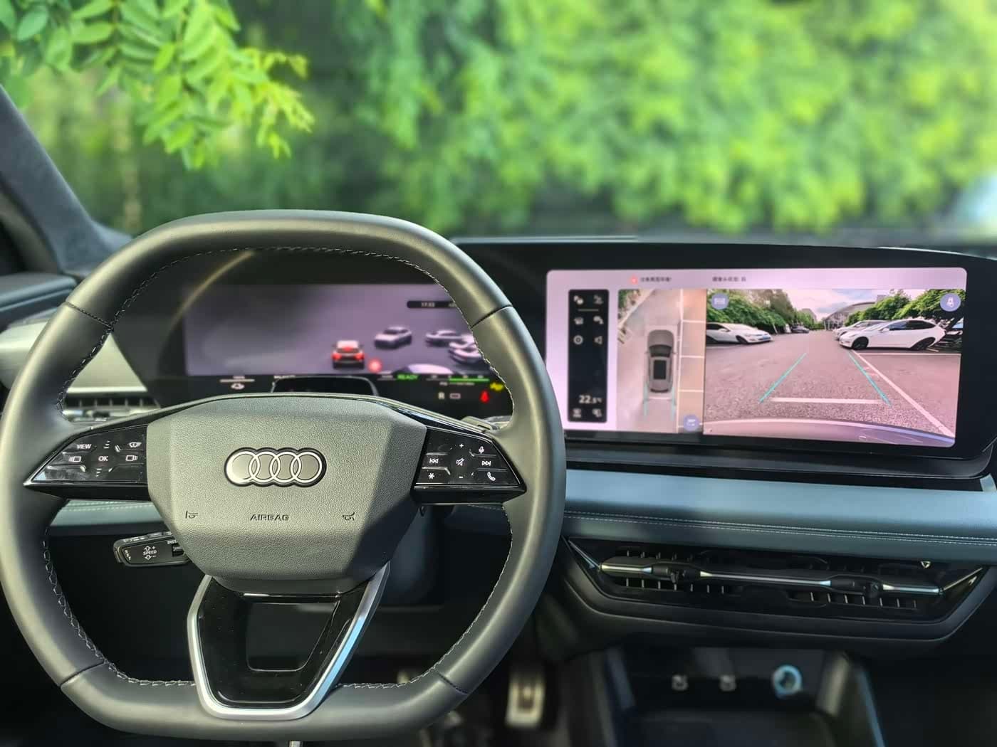 2025 Audi Q6L e-tron 银灰色, 9,700 km, China export – photo 15