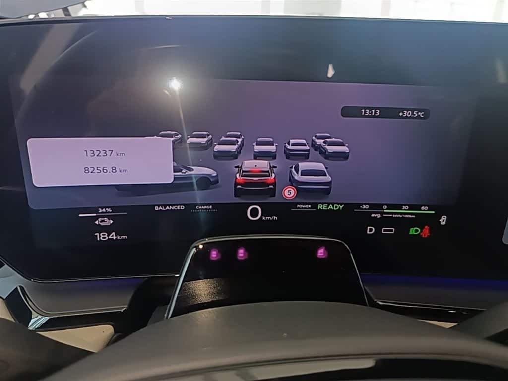 2025 Audi Q6L e-tron 银灰色, 13,200 km, China export – photo 12