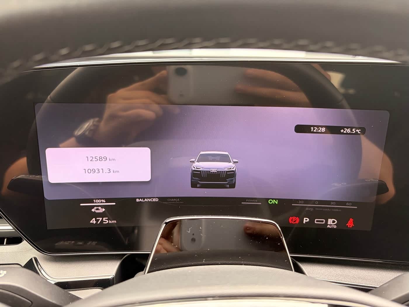2025 Audi Q6L e-tron White, 12,000 km, China export – photo 10