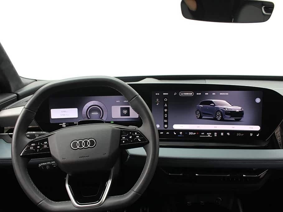 2025 Audi Q6L e-tron Blue, 5,600 km, China export – photo 18