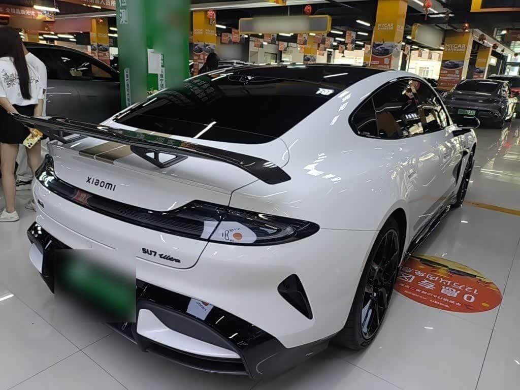2025 Xiaomi Auto Xiaomi SU7 Ultra White, 6,700 km, China export – photo 7
