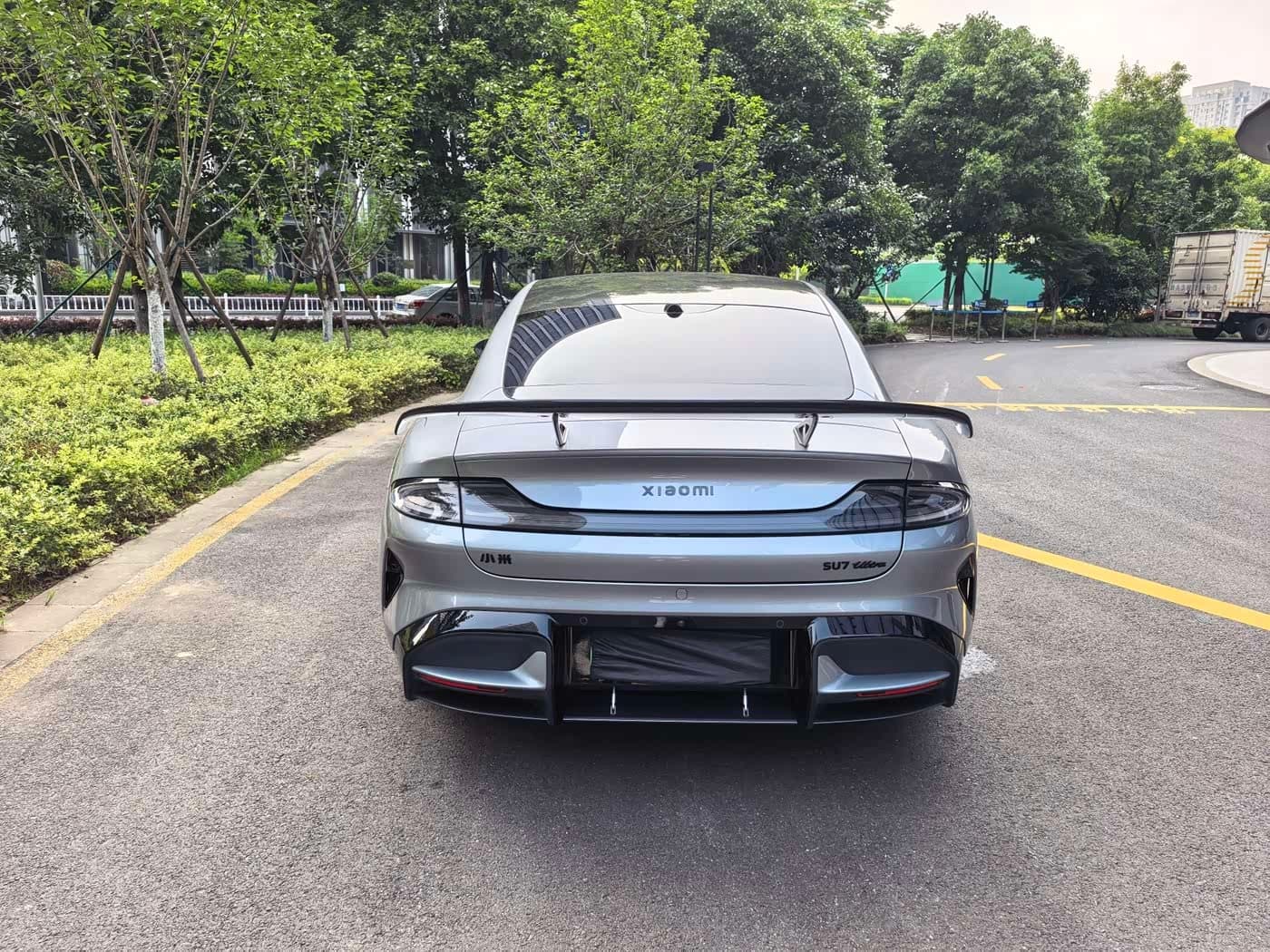 2025 Xiaomi Auto Xiaomi SU7 Ultra 银灰色, 8,700 km, China export – photo 16
