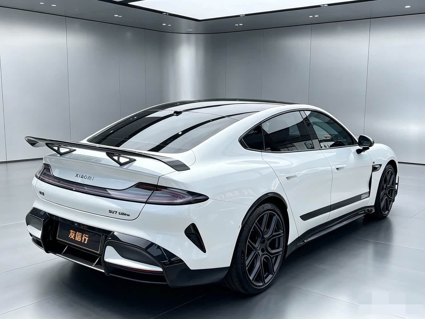 2025 Xiaomi Auto Xiaomi SU7 Ultra White, 3,400 km, China export – photo 4